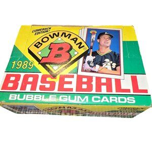 1989 Bowman Baseball Bubble Gum Cards Comeback Edition Sealed 36 Count BA19